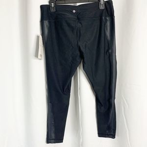 90 Degree By Reflex Pants - New 90 degrees by reflex black shiny capris xl 90 Degree By Reflex Pants - New 90 degrees by reflex black shiny capris xl